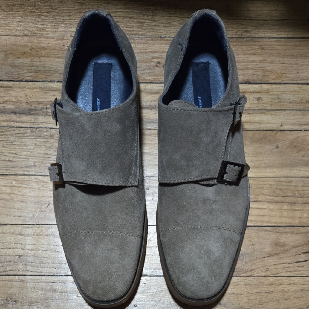 Joseph Abboud Brown Oxford Shoes Elegant Design